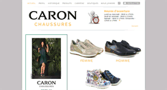 Desktop Screenshot of caronchaussures.com